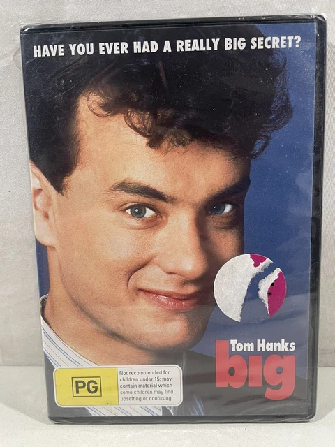 [New] Big (DVD, 1988) Comedy  Tom Hanks Elizabeth Perkins Robert Loggia Region 4