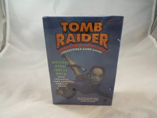 Tomb Raider Ccg Slippery When Wet Sealed Pacific Pearl Starter Deck