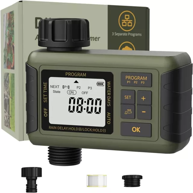 Timer Irrigazione, Diivoo Centralina Irrigazione per irrigazione automatica