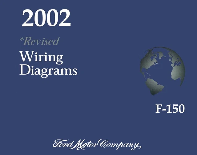 2002 FORD F150 **REVISED** Truck Wiring Diagrams Schematics Drawings £