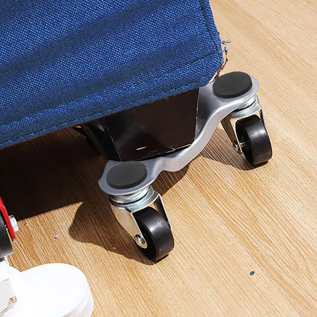 Household Triangular Mover Metal Moving Tools Three Feet Universal Wheel Heavy