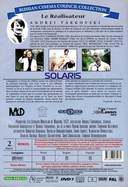 Solaris Ruscico Tarkovski 2 Dvds 2
