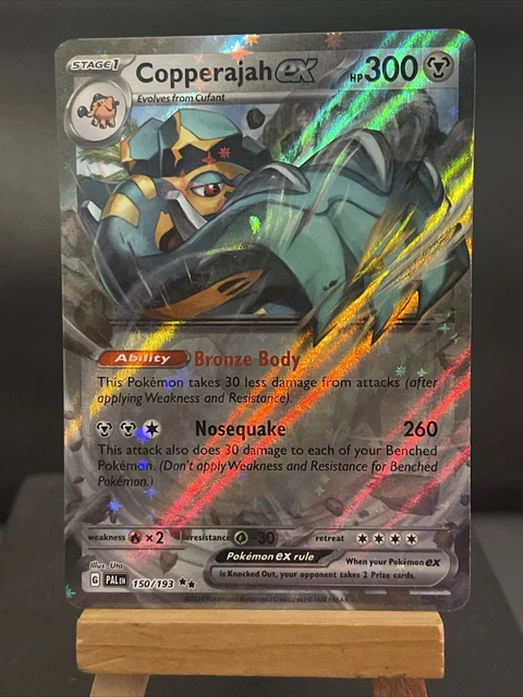Pokemon Card Copperajah ex 150/193 Paldea Evolved Double Rare NM