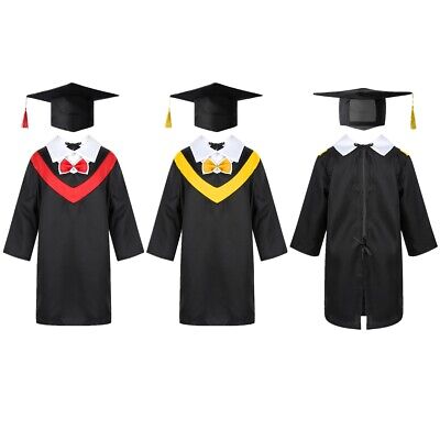 Abschluss Kostüm Komplett-Set Mit Akademischer Abschluss Talar Hut & Quaste 2021 Für Hochschule Und Bachelor 