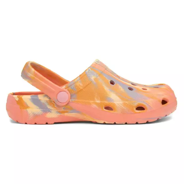 shoezone Womens Sandals Multi-Coloured Adults Ladies Clogs Slip On SIZE