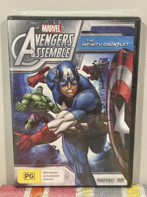 Avengers Assemble - The Infinity Gauntlet DVD  2016 Brand New Marvel