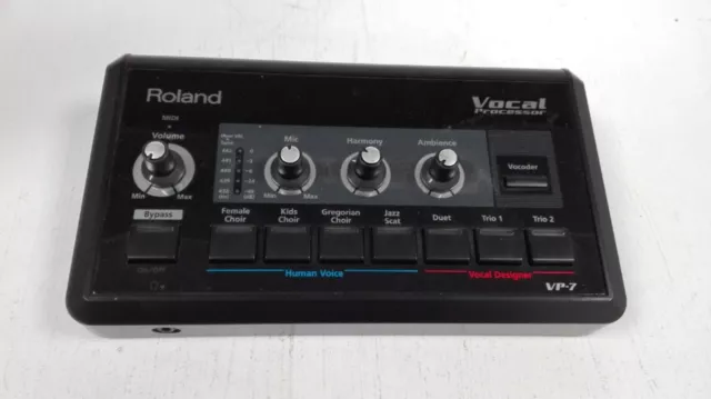 Roland Vocal Processor VP-7 Audio Device Editing Mixing Compact