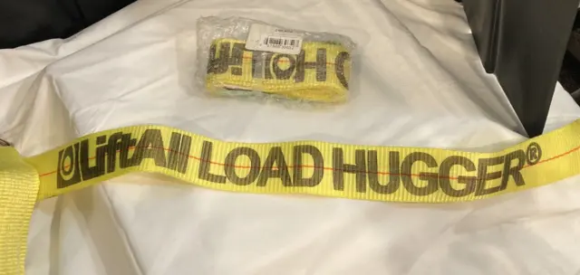 Liftall Load Hugger, 2" x 47' Tie Down Strap Ratchet 5,000 LBS Working 1,600 LBS