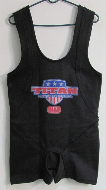 Titan Custom Super Centurion Squat Suit R/S Black (for 181 lifter) (LU)