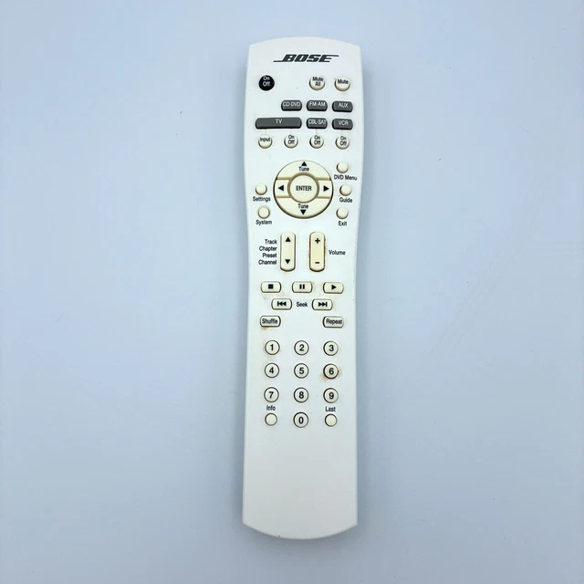 GENUINE BOSE MEDIA Center Remote RC18T1-27 for Lifestyle AV18 AV38