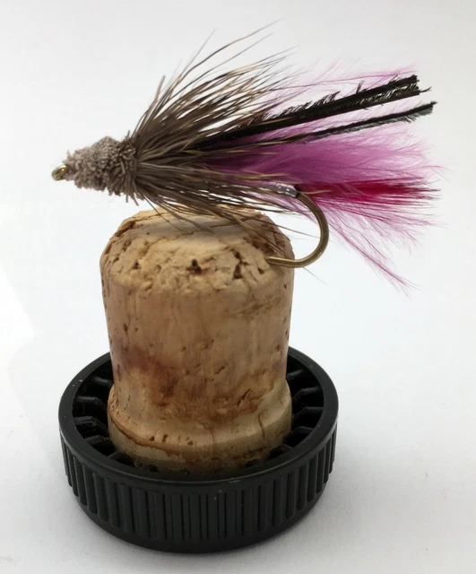 Lot De 8 Mouches Pêche Black Buzzer – Taille 10, Adultes Ailés, Imite L'éclosion Impunctatus, Efficace Toute Saison