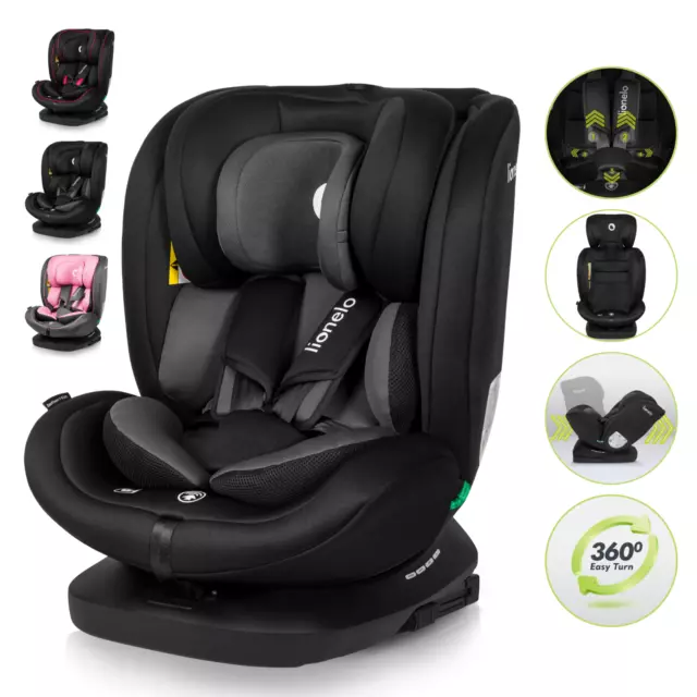 LIONELO® Kindersitz 0-36KG Isofix Top Tether Autokindersitz Baby Autositz 0-12