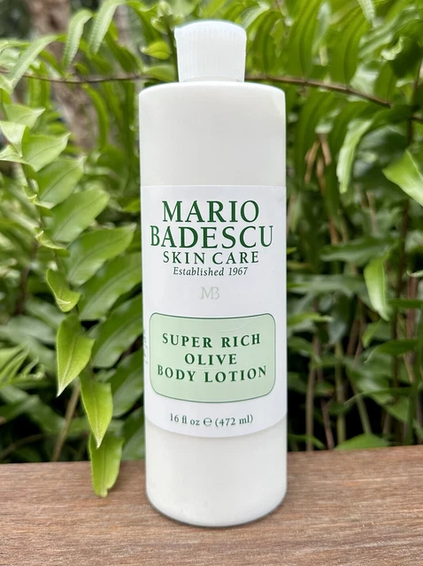 Mario Badescu Super Rich Olive Body Lotion For All Skin Types 16oz Moisturizer