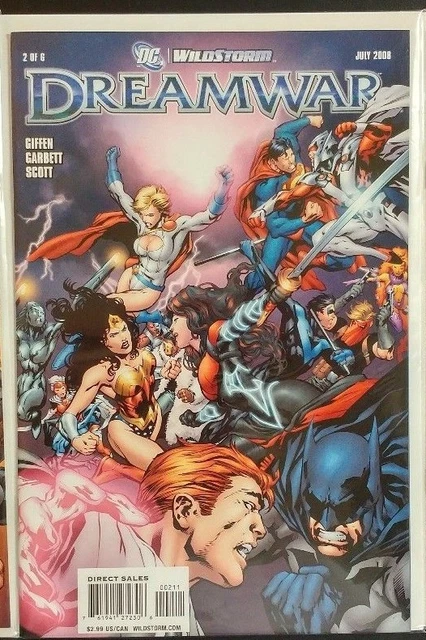 DREAMWAR #2 (of 6) (2008 Wildstorm DC Comics) ~ VF/NM Book