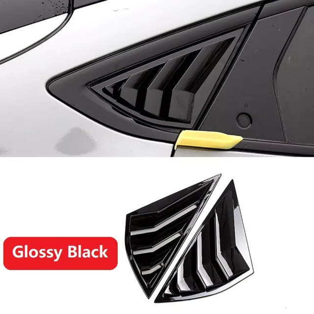 For 2021-2022 Mustang Mach-E1/4 Quarter ABS Side Window Louvers Scoop Cover