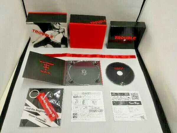 HAMASAKI AYUMI TROUBLE First Limited Edition Type A CD Blu-ray 