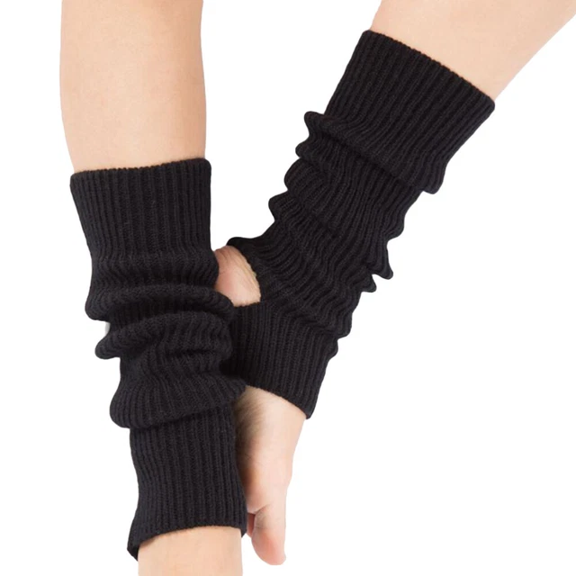Polsini gambe calze uncinetto gamba scaldagambe danza gambe a maglia scaldagambe