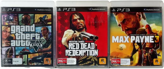 Max Payne 3 Complete Edition + Red Dead Redemption - PS3