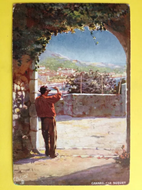 cpa Illustration Raphael TUCK 06 - CANNES alpes Maritimes LE SUQUET