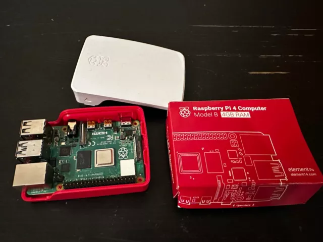 Raspberry Pi 4 Model B 4GB Ram (with official case)