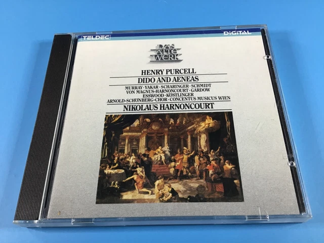 Purcell: Dido and Aeneas - Concentus Musicus Wien / Harnoncourt - Musik CD