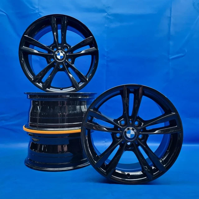 Jante Alu BMW M Star Spoke 400 D'origine - 18 Pouces, 8,5J, ET47 - Noire - Réf 7845881 (Arrière)