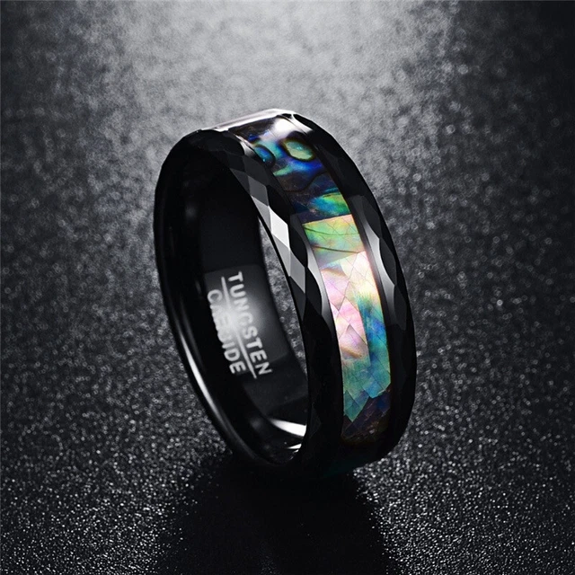 Bague Pour Homme En Carbure De Tungstène Carbide Taille Au Choix