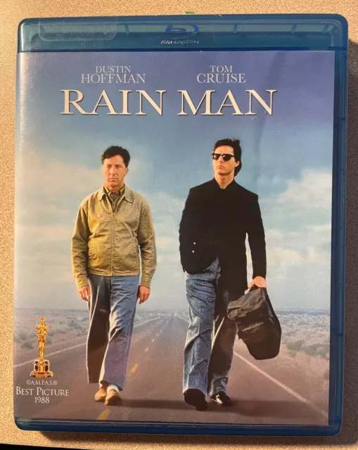 Rain Man Blu-ray 2010 Tom Cruise  Dustin Hoffman ships from Middle TN
