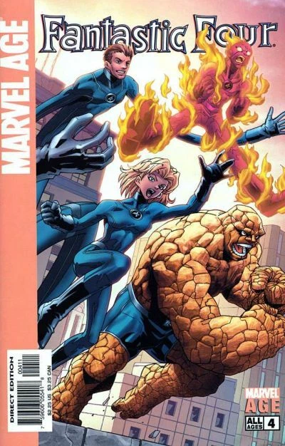 Marvel Age Fantastic Four #4 Marvel Comics September Sept 2004 (VFNM)