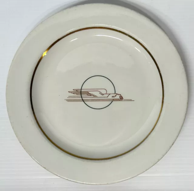 Authentic Union Pacific Railroad Winged Streamliner 10 1/2” Dinner Plate