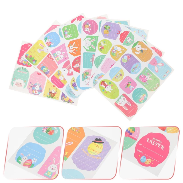 32seiten Ostern Elemente Geschenkverpackung Aufkleber Kreative Geschenk Dichtung