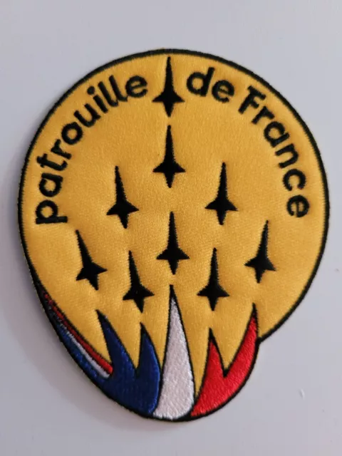 Patch Brodé Patrouille de France pour pilotes d'avion