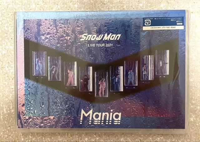 SNOWMAN LIVE TOUR 2021 Mania 4DVD Limited Edition DVD in Case
