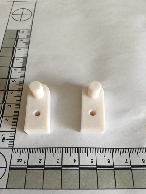 Caravan Toilet Door Handle & Lock Set - Compatible With Lunar, Swift, Sterling Motorhomes