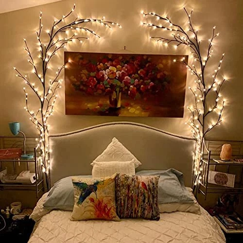 Vines for Room DecorChristmas Decorations Indoor Home Decor Artificial Plants...
