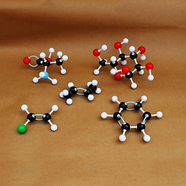 CHEMICAL MOLECULAR MODEL Kit Organic Inorganic Chemistry Molecules 50 ...