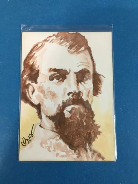 F143,168 The CIVIL WAR CHRONICLES Sketch Card by Clay Sayre Cult-Stuff