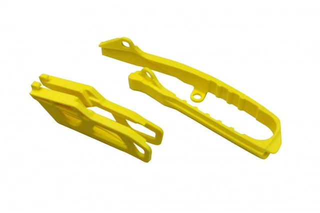 Guide Chaîne Moto Bras Oscillant Pour KX250F/KX450F – Couleur Vert Armée, Protection Renforcée