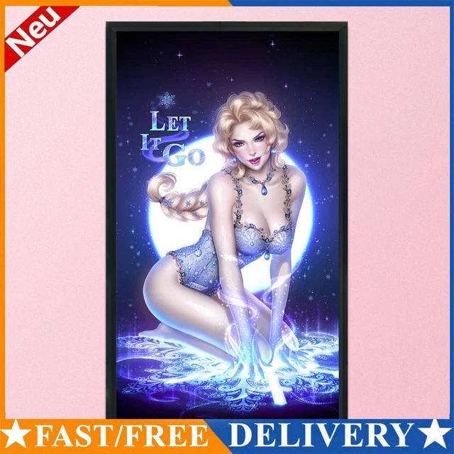 Character Full Cross Stitch 11CT Cotton Thread DIY Printed Embroidery Kits Gifts