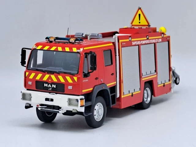 CAMION POMPIER Man TGS 28.460 Gallin CCGC Sdis 41 - ALERTE 0137 - 1/43