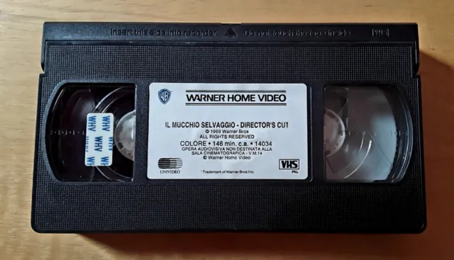 IL MUCCHIO SELVAGGIO di Sam Peckinpah, VHS Warner serie Gli Scudi 3
