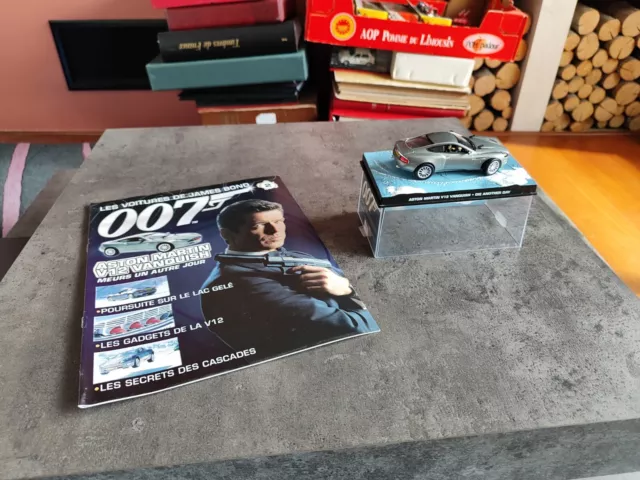 1/43 Fabbri Voitures De James Bond 007 Aston Martin Vanquish Meurs Un Autre Jour