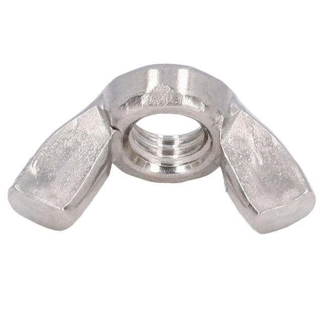 50 x DIN315 dadi in acciaio inox per sostituire dadi ad ala grandi per auto. M5