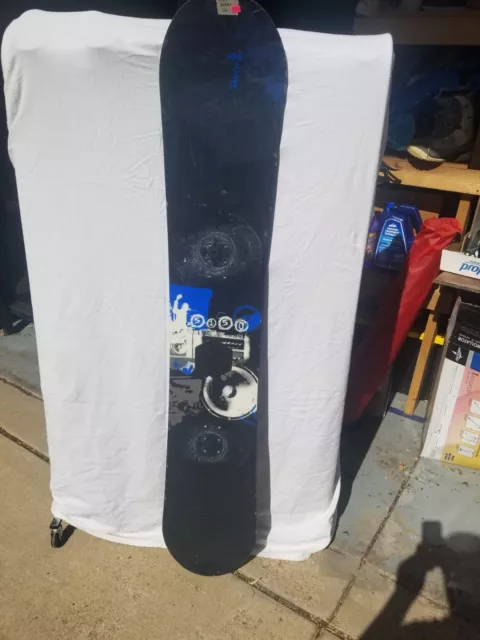 158 cm, 5150 Snowboard, dark blue, great condition, ready to ride