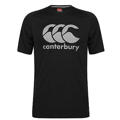 Canterbury Hommes Essential T-Shirt Rugby Sport Col Rond Manche Courte Tee Top