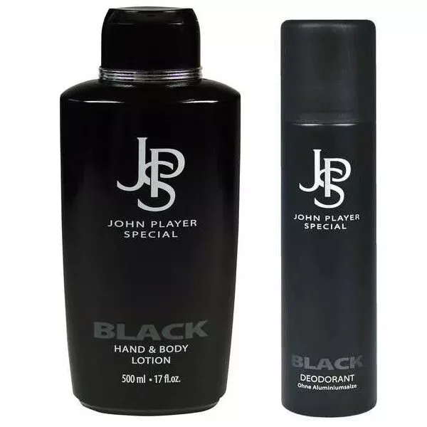 John Player Special Black Lotion 500 ml Deodorant Spray 150 ml jetzt im Angebot
