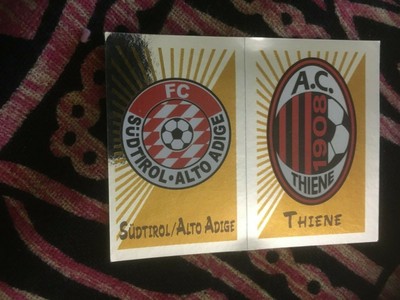 PANINI CALCIATORI 2002-2003 FIGURINA NR 682 SUDTIROL/ALTO ADIGE-THIENE 
