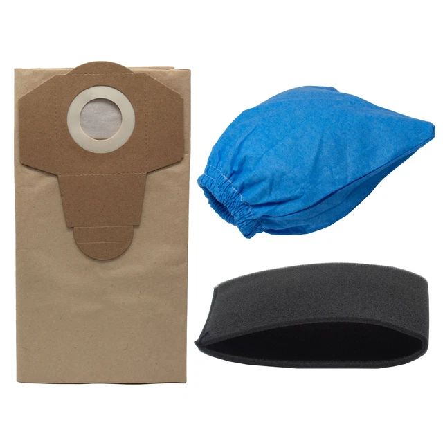 FILTER SET OF 3 Parkside LIDL WET DRY VACUUM PNTS 1250/9 PNTS1250/9 £8.