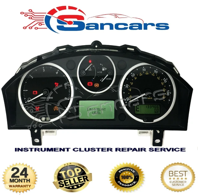 LAND ROVER DEFENDER 2007-19 INSTRUMENT CLUSTER SPEEDO DASH CLOCKS ...