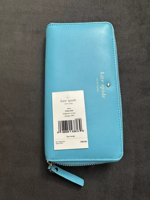 Kate Spade Brightspot Avenue Lacey Wallet! ICEBURG NWT